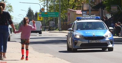Policjanci zabezpieczyli XXXIV Mazurski Bieg Uliczny